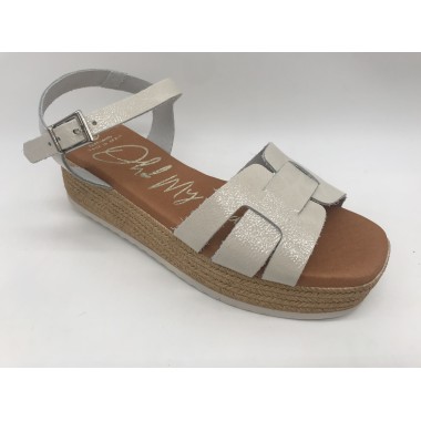 SANDALIA OH! MY SANDALS CRUZADA HIELO