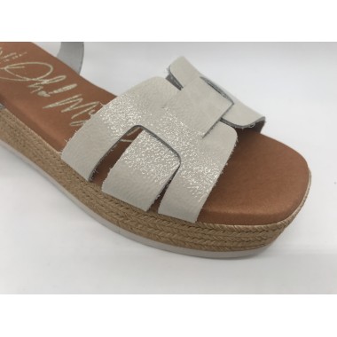 SANDALIA OH! MY SANDALS CRUZADA HIELO