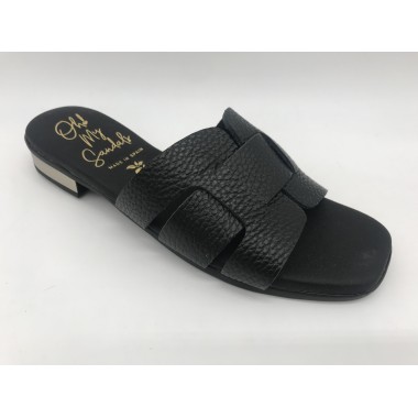 SANDALIA OH! MY SANDALS CRUZADA NEGRO