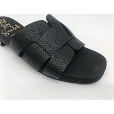 SANDALIA OH! MY SANDALS CRUZADA NEGRO