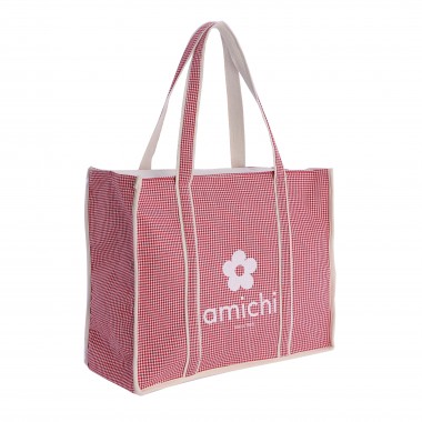 BOLSO PLAYA AMICHI ROJO
