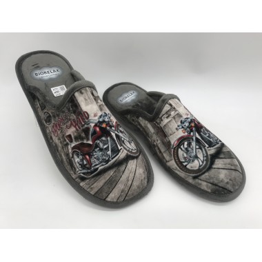 ZAPATILLA BIORELAX MOTO GRIS