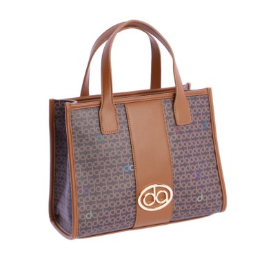 BOLSO D. ALGODON MARRON