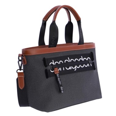 BOLSO  D. ALGODON NEGRO