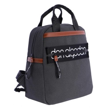 MOCHILA  D. ALGODON NEGRO