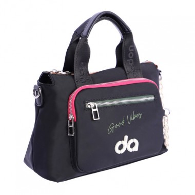 BOLSO  D. ALGODON NEGRO