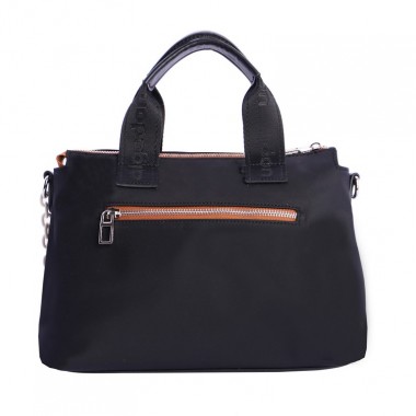 BOLSO  D. ALGODON NEGRO