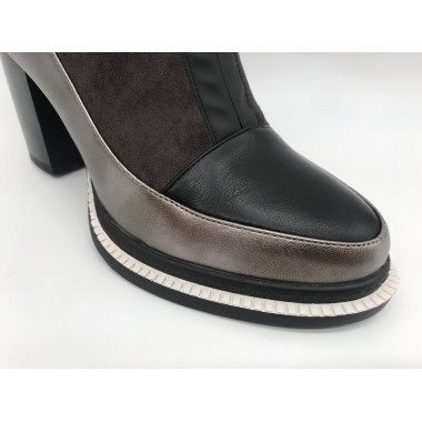 BOTIN AZAREY COMBINADO GRIS                                                                                                 I4/5