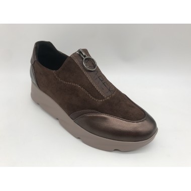 ZAPATO AZAREY CREMALLERA CHOCOLATE                                                                                          I4/5