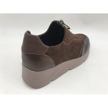 ZAPATO AZAREY CREMALLERA CHOCOLATE                                                                                          I4/5