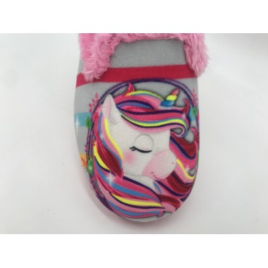 ZAPATILLA ALCALDE UNICORNIO GRIS