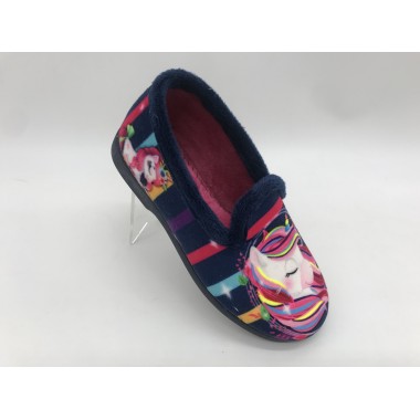 ZAPATILLA ALCALDE UNICORNIO MARINO