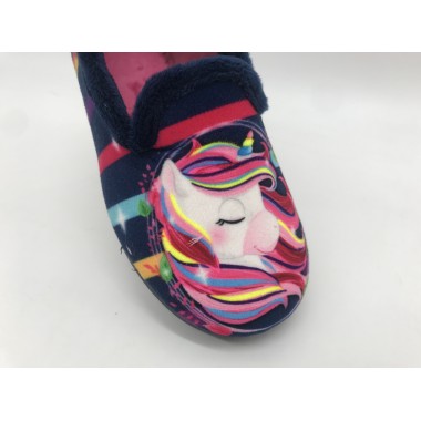 ZAPATILLA ALCALDE UNICORNIO MARINO