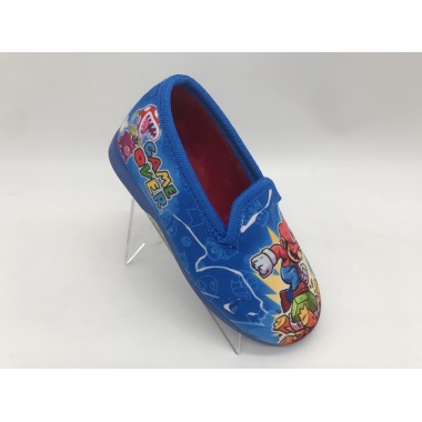 ZAPATILLA ALCALDE SUPER MARIO AZUL