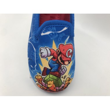 ZAPATILLA ALCALDE SUPER MARIO AZUL