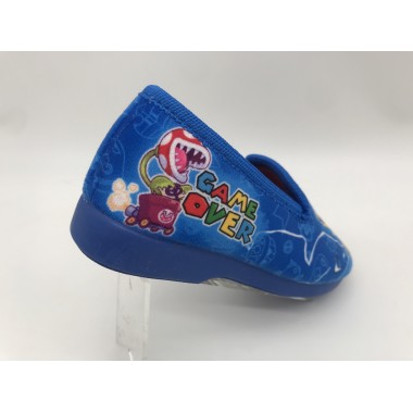 ZAPATILLA ALCALDE SUPER MARIO AZUL