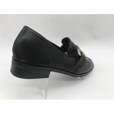 MOCASIN D´ANGELA HEBLLA NEGRO