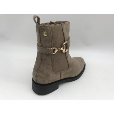 BOTIN ETIKA HEBILLA TAUPE