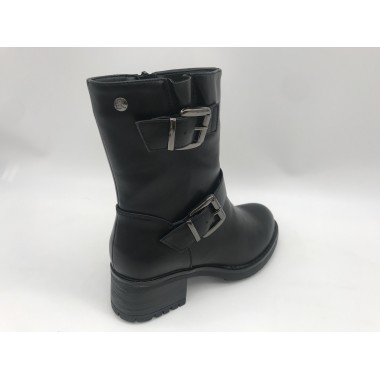 BOTIN ETIKA HEBILLA NEGRO
