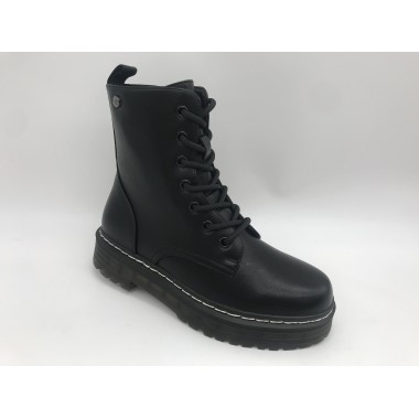 BOTA  D´ANGELA MILITAR  NEGRO