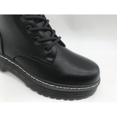 BOTA  D´ANGELA MILITAR  NEGRO