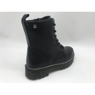 BOTA  D´ANGELA MILITAR  NEGRO