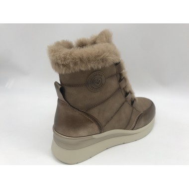 BOTIN AMARPIES PELO TAUPE