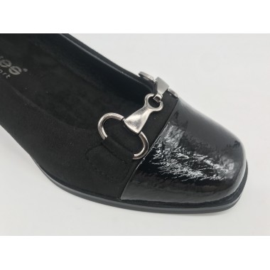 ZAPATO  AMARPIES  HEBILLA NEGRO