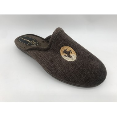 ZAPATILLA ALCALDE LISA MARRON