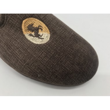 ZAPATILLA ALCALDE LISA MARRON
