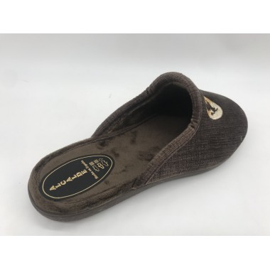 ZAPATILLA ALCALDE LISA MARRON