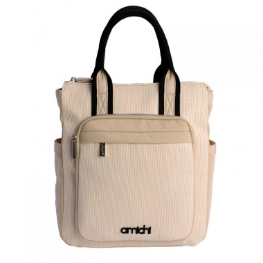 MOCHILA AMICHI BEIGE