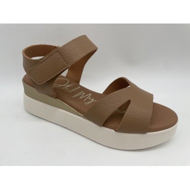 SANDALIA OH!! MY SANDALS CRUZADA TAUPE