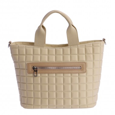 BANDOLERA D. ALGODON BEIGE