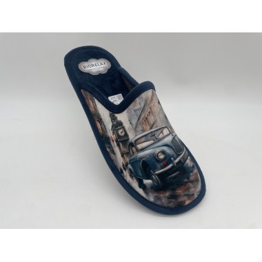 ZAPATILLA BIORELAX COCHE MARINO