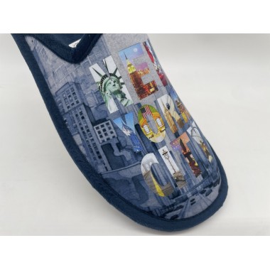 ZAPATILLA BIORELAX NEW YORK MARINO