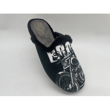 ZAPATILLA ALCALDE MOTO NEGRO