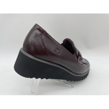 MOCASIN 30´S COCO BURDEOS