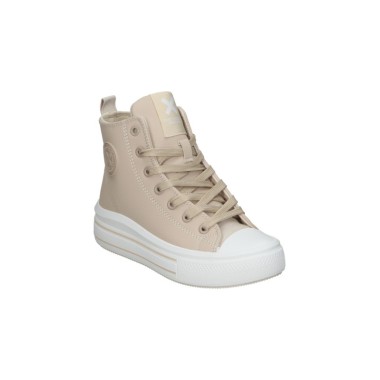 BOTA XTI PLAT. CORDONES BEIG