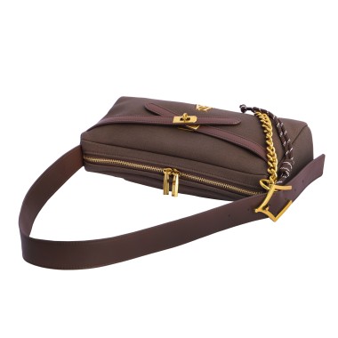 BOLSO D. ALGODON MARRON