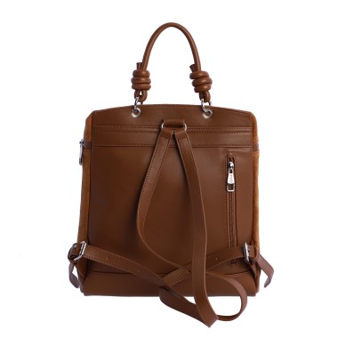 MOCHILA AMICHI CUERO