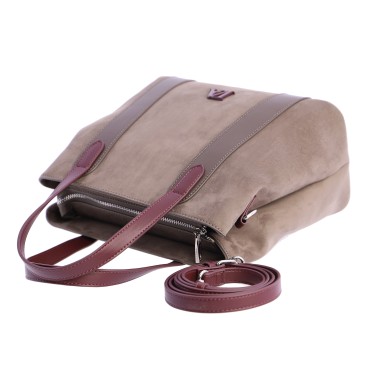 BOLSO D. ALGODON GRIS