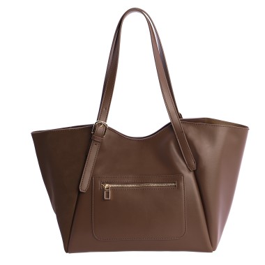 BOLSO D. ALGODON MARRON