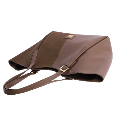 BOLSO D. ALGODON MARRON