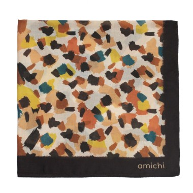 PAÑUELO AMICHI COLORES LEOPARDO