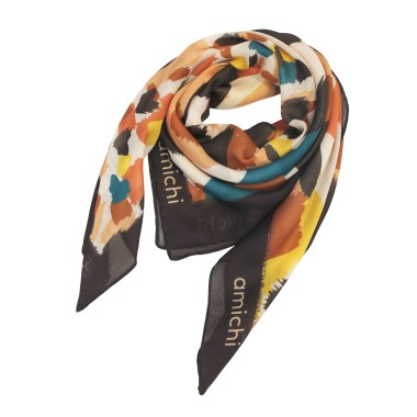 PAÑUELO AMICHI COLORES LEOPARDO