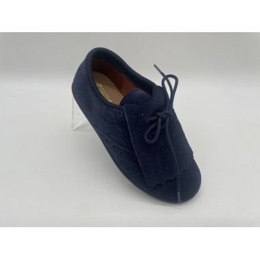 BLUCHER CHUCHES FLECOS MARINO