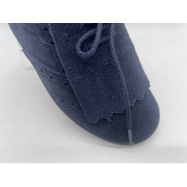 BLUCHER CHUCHES FLECOS MARINO