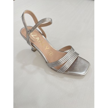 SANDALIA AZAREY TIRAS PLATA