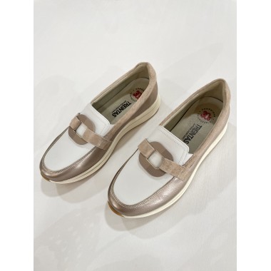 MOCASIN 30'S ADORNO BLANCO